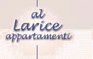 al Larice appartamenti